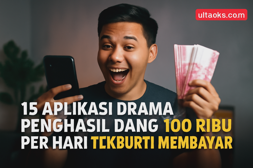 15 Aplikasi Drama Penghasil Uang 100 Ribu per Hari Terbukti Membayar