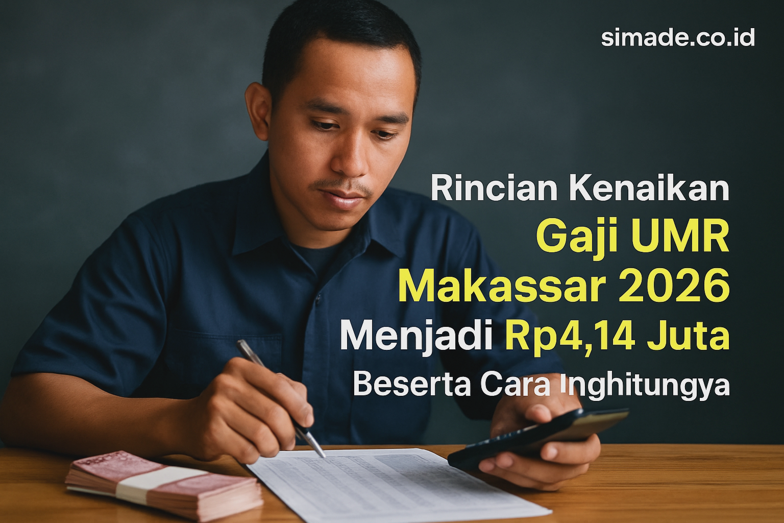 Rincian Kenaikan Gaji UMR Makassar 2026 Menjadi Rp4,14 Juta Beserta Cara Menghitungnya